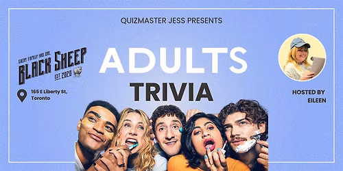 Adults Trivia at Black Sheep