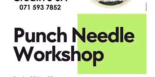 Punch Needle Workshop