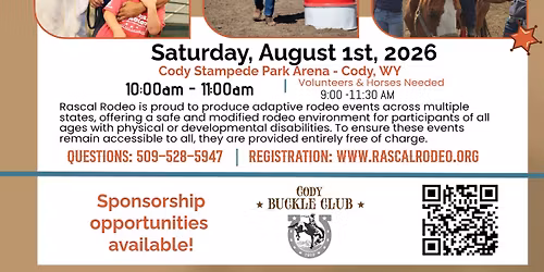 Rascal Rodeo's Adaptive Rodeo - Cody, Wyoming