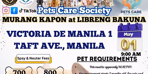 MURANG KAPON AT LIBRENG BAKUNA