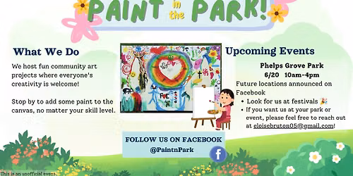 Paint in the Park - Phelps Grove