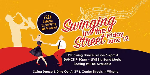 Swinging in the Street 2026 - FREE Outdoor Street Dance