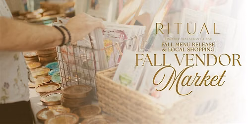 Rooftop Fall Vendor Market | New Menu Release, Local Shopping & Live Music