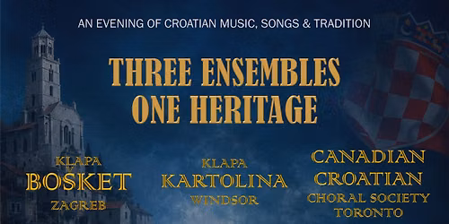 THREE ENSEMBLES - ONE HERITAGE