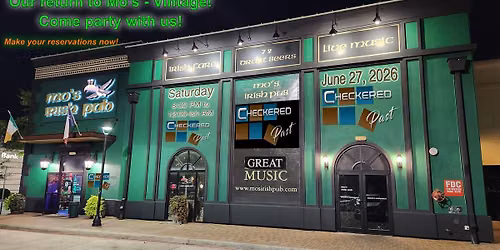 Live Music: Checkered Past at Mo's Irish Pub in Vintage Park