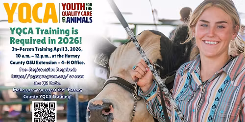 Harney County YQCA Training