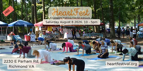 HeartFest 2026: Explore, Relax and Rejuvenate (Free Event)