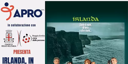 SERATA BENEFICA a sostegno di APRO ETS per la medicina presenta IRLANDA IN A LIFETIME