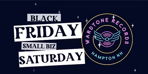Black Friday and Small Biz Saturday at Wardtone Records