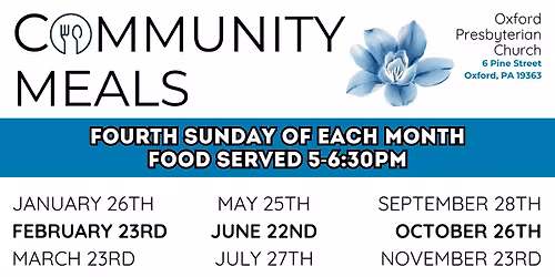 2025 Community Meals