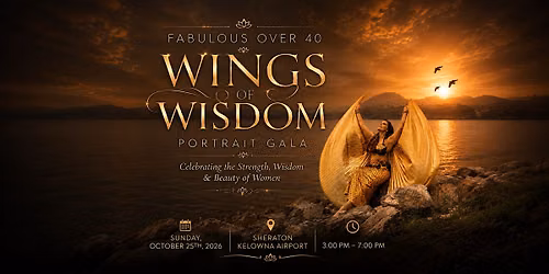 Fabulous over 40 Wings of Wisdom Portrait Gala