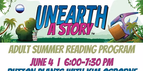 Unearth A Story Summer Reading for Adults: Button Flowers with Kim Osborne