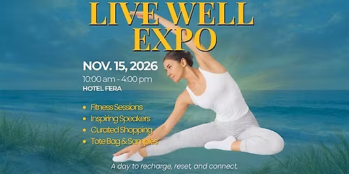 LuxaDaisy Live Well Expo - Expo in Orange County November 15, 2026