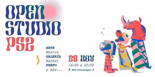 OPEN STUDIO P52 \/ art - music - market