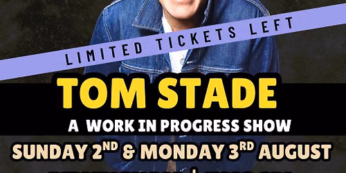 Crafty Cock Comedy | Tom Stade - A Work in Progress Show