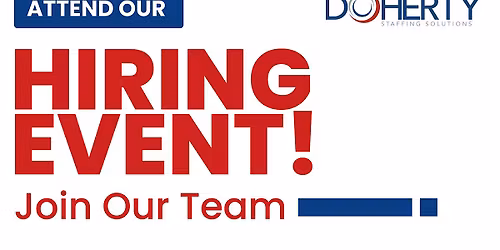 Hiring Event in Sauk Rapids!