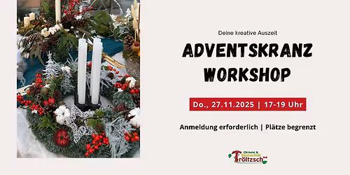 Adventskranz Workshop
