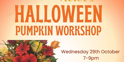 Halloween Pumkin Workshop