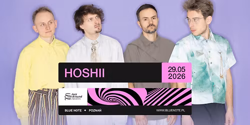 Jazz Around Presents: hoshii | Blue Note Pozna\u0144