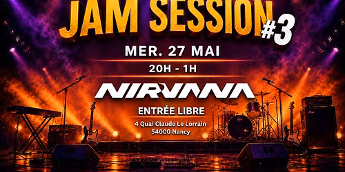 JAM SESSION - MERCREDI 27 MAI
