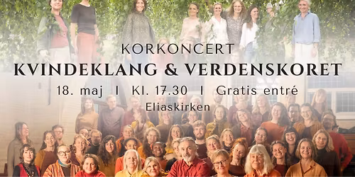 Korkoncert med Kvindeklang og VerdensKoret