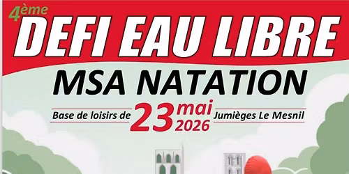 D\u00e9fi Eau libre Jumi\u00e8ges MSA Natation 4\u00e8me \u00c9dition