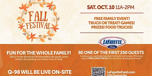 LaFayette Ford's 6th annual Fall Festival
