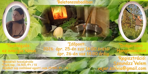 Wellness a jav\u00e1b\u00f3l ! Naturista Szaun\u00e1s h\u00e9tv\u00e9ge Szilvivel! 