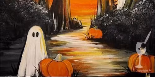 Frightful Forest Friends Paint Party!
