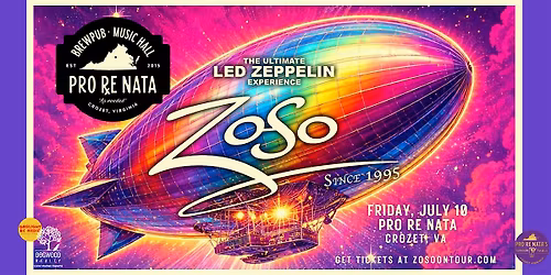 Zoso: The Ultimate Led Zeppelin Experience @ Pro Re Nata