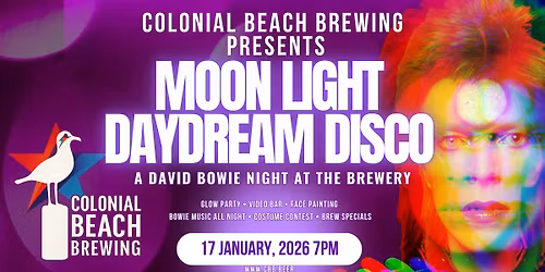 MOONLIGHT DAYDREAM DISCO - A David Bowie Night at CBB