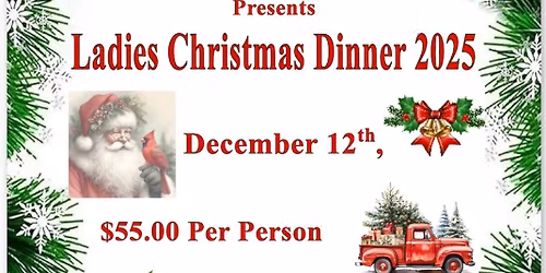 Ladies Christmas Dinner