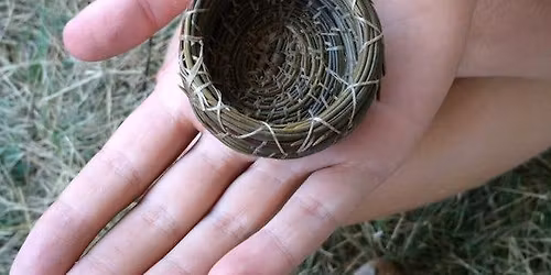 Coiled Pine Needle Baskets