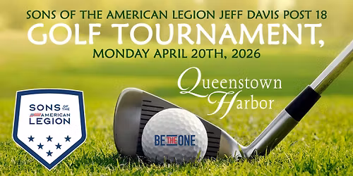 Sons of the American Legion 2nd Annual golf Tournament!