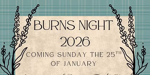 Burns' Night 2026