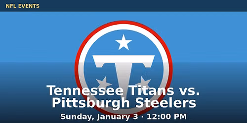 Pittsburgh Steelers at Tennessee Titans at Nissan Stadium