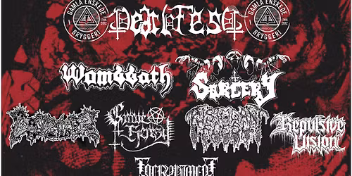!!!SOLD OUT!!! GAMLA ENSKEDE BRYGGERI DEATHFEST 2026