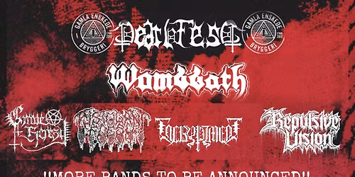 GAMLA ENSKEDE BRYGGERI DEATHFEST 2026