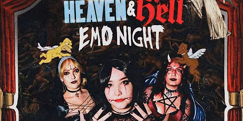 NYEMO HEAVEN & HELL 2027 - NEW YEARS EVE NYE EMO NIGHT BRISBANE