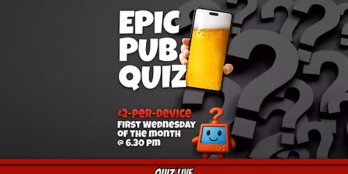 The Bridge Builder, Telford: Monthly Smartphone Quiz Night