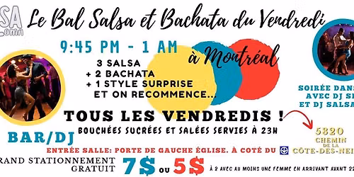 SALSA Bachata et +💃Soirée  dansante🕺 Social 🎶 DJ <svg xmlns=