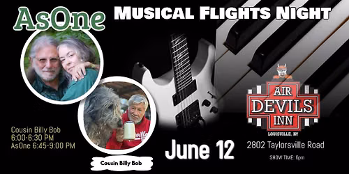 AsOne at Air Devils Inn with opening act Cousin Billy Bob