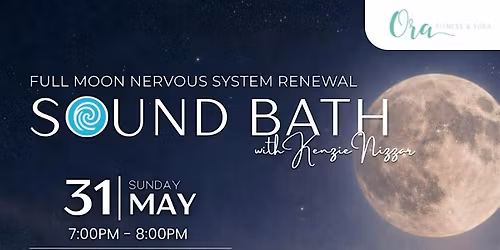 MindWaves Full Moon Nervous System Renewal Sound Bath