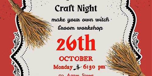 Make Your Own Witch Broom Workshop