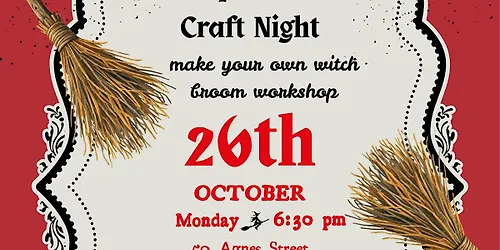 Make Your Own Witch Broom Workshop