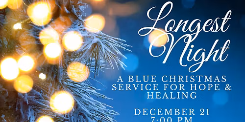 Longest Night Christmas Service 