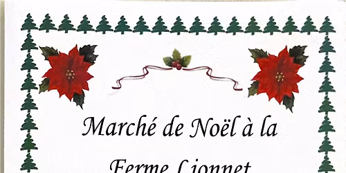 Marché de Noël à la Ferme Lionnet