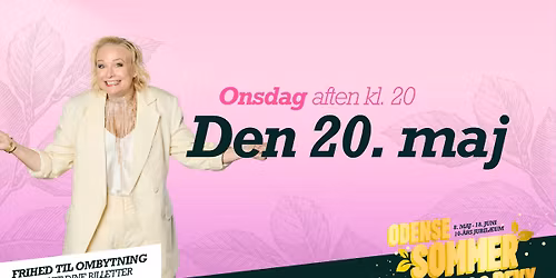 20. maj kl. 20 \u00bb Odense Sommerrevy 2026
