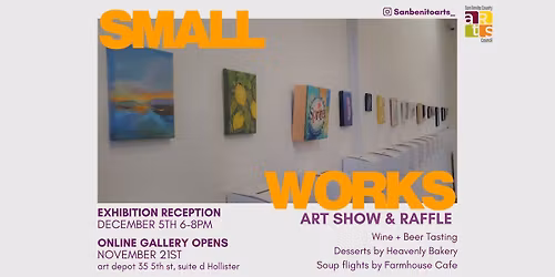 Small Works- Art Show and Raffle Celebration