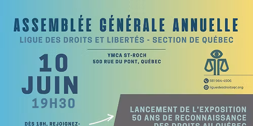 Assembl\u00e9e g\u00e9n\u00e9rale annuelle 